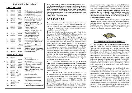 Ausgabe 44 - Otto-Hahn-Gymnasium