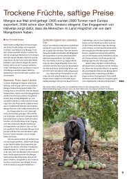 Artikel im Helvetas Magazin 