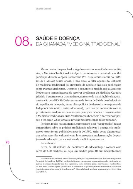 Contribuição para o Estado da Arte das continuidades e mudanças ...