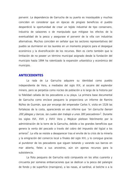 cuarenta años de pesca de arrastre en garrucha