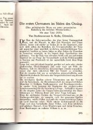 KREBS, A. (1922): Die ersten Germanen im Süden des Osning. Eine ...