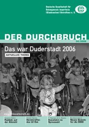 Torsten Runge - Deutsche Gesellschaft für Osteogenesis imperfecta ...