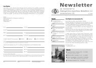 Newsletter 1 - Deutsche Gesellschaft für Osteogenesis imperfecta ...