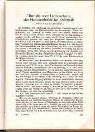 KOPPE, F. (1954): Über die erste Untersuchung der Hohlsteinhöhle ...
