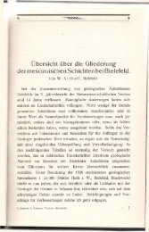 ALTHOFF, W. (1928): Übersicht über die Gliederung der ...