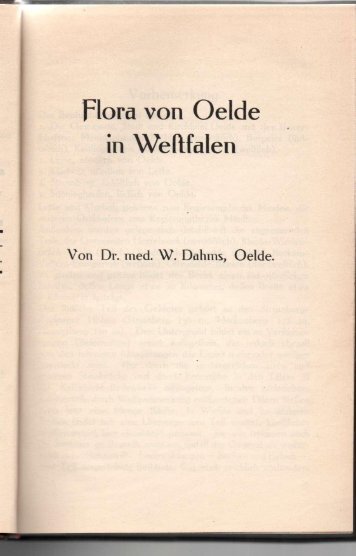Flora von Oelde in Westfalen. Bd. 3, 3-109.