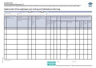 Ergänzender Erfassungsbogen zum Antrag auf ... - OKV-online