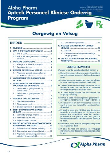 Oorgewig en Vetsug - insightcpd.co.za
