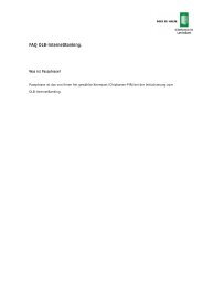 FAQ OLB-InternetBanking. - Oldenburgische Landesbank