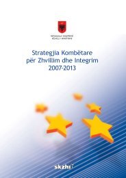 Strategjia Kombëtare për Zhvillim dhe Integrim 2007-2013 - DSDC