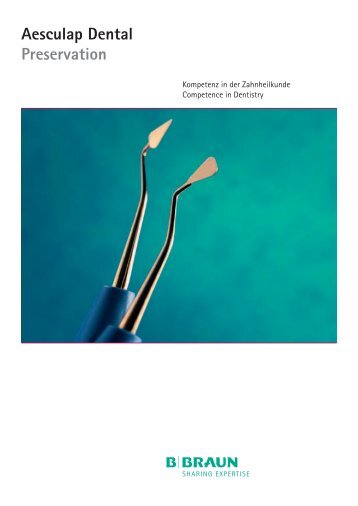 Aesculap Dental Preservation - Aesculap Dental Catalog