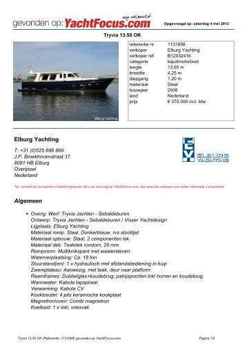 Elburg Yachting Algemeen - Yachtfocus