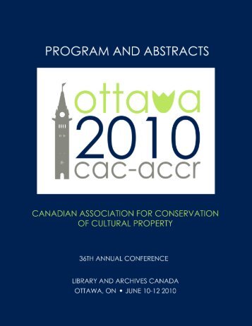 Ottawa - Canadian Association for Conservation