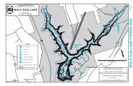 Wolf Run Lake Fishing Map - Ohio Department of Natural Resources