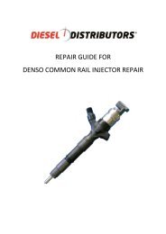 Denso cri repair guide v4 - Diesel Distributors