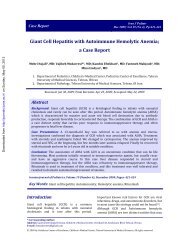 Giant Cell Hepatitis with Autoimmune Hemolytic Anemia; a Case Report