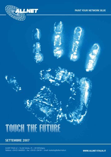 TOUCH THE FUTURE - Allnet.Italia