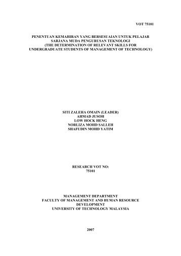 PDF (Full Text) - Universiti Teknologi Malaysia Institutional ...
