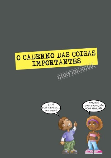 O CADERNO DAS COISAS IMPORTANTES