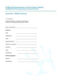 GRASP Assessment Checklist Afrikaans July 2010 CV Review 2-3