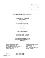 Babauta v. Babauta, CVA10-008 - Unified Courts of Guam