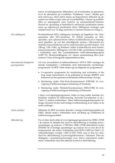 Atmosfærisk deposition, driftsrapport for luft- forurening i 2004