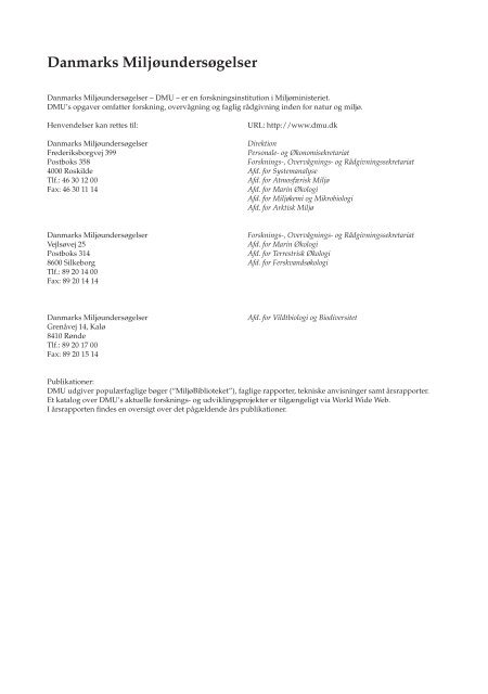 Atmosfærisk deposition, driftsrapport for luft- forurening i 2004