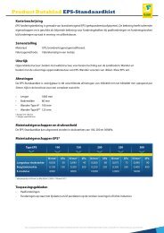 Product Datablad EPS-Standaardkist - De Hoop Pekso