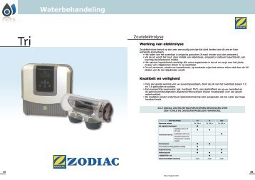 Zodiac waterbehandeling - JDS Pools