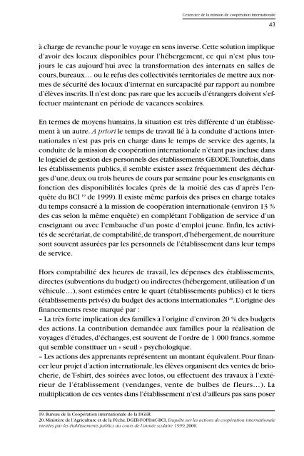 Rapport de l'Inspection de l'enseignement agricole 2001 - ChloroFil