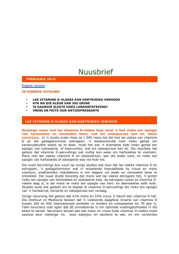 Nuusbrief - stelkor pharmacy