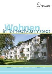 Wohnen in Tornesch/Barmstedt - Adlershorst Baugenossenschaft eG