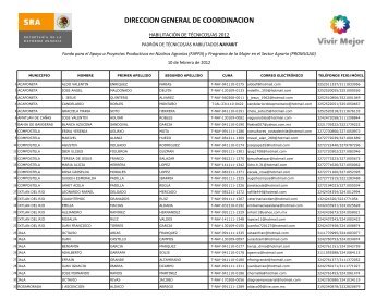 DIRECCIÓN GENERAL DE COORDINACIÓN