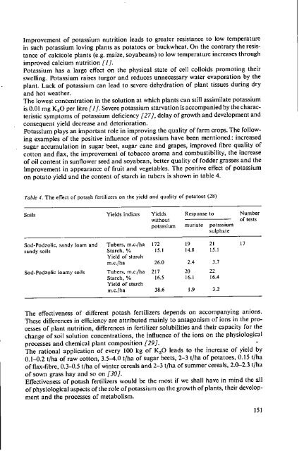 Potassium Research and Agricultural Production - The International ...