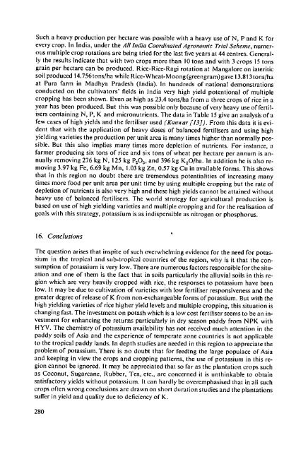 Potassium Research and Agricultural Production - The International ...