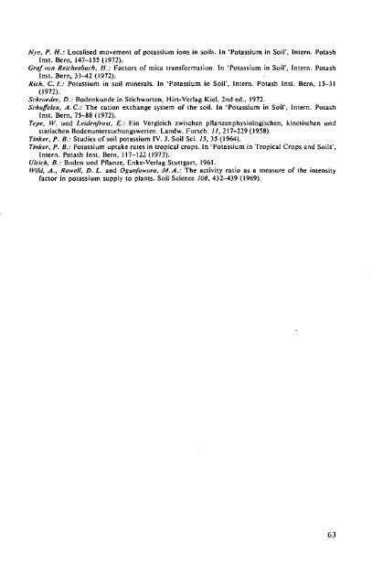 Potassium Research and Agricultural Production - The International ...