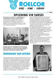 OPLEIDING VIR SUKSES