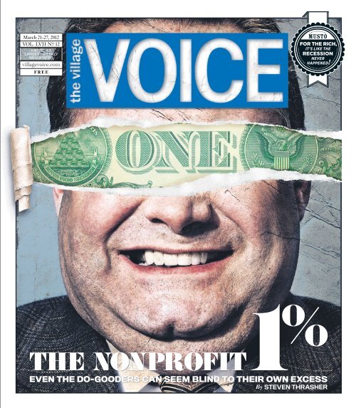 The Nonprofit Publication Issues Village Voice