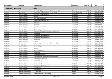 AET Catalogue Body