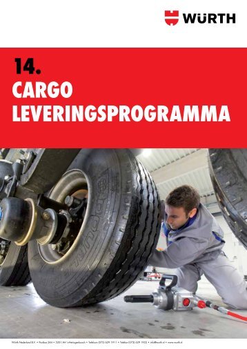 14. cargo leveringsprogramma - Würth Nederland