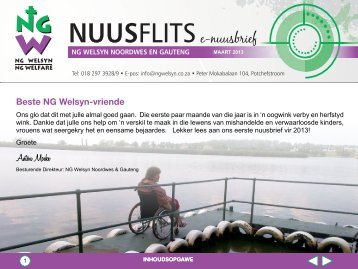 NUUSFLITS Mrt 2013 - NG Welsyn Noordwes