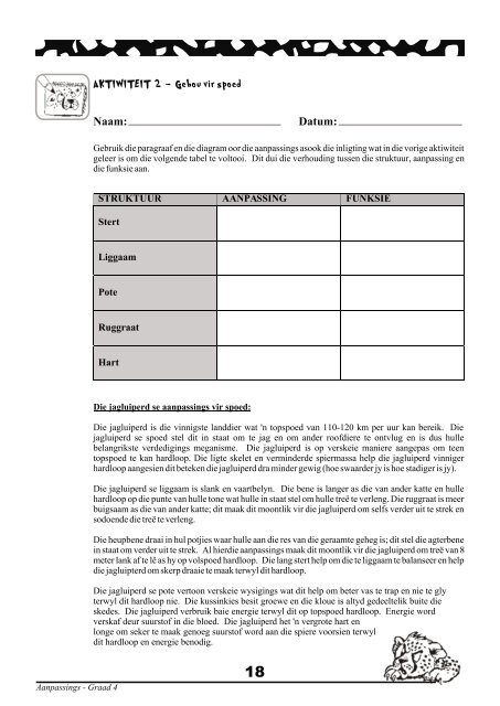 Les Plan Drie - Aanpassings