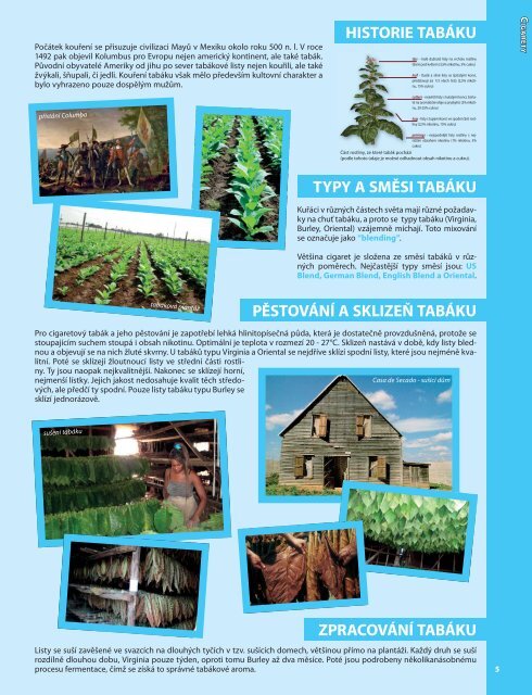 historie tabáku typy a směsi tabáku pěstování a sklizeň tabáku ...