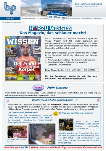 Das Magazin, das schlauer macht!