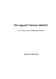 Cser Ferenc: Kik vagyunk? Honnan Jöttünk? - Corvinuslibrary.com