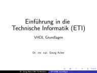 ETI VHDL Grundlagen - LRR