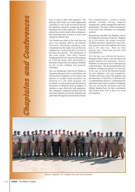 mp24957 Chaplain Mag Summer 2005 new.p65 - Chaplains service