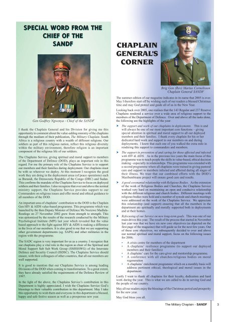 mp24957 Chaplain Mag Summer 2005 new.p65 - Chaplains service