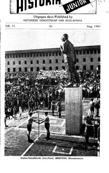 Hertzog-standbeeld in Bloemfontein - Afrikanergeskiedenis
