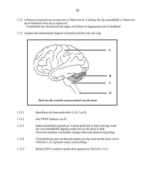 HERSIENINGSVRAE – VRAESTEL 1